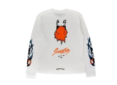 Chrome Hearts Matty Boy Sinister Thermal L/S T-Shirt "White"