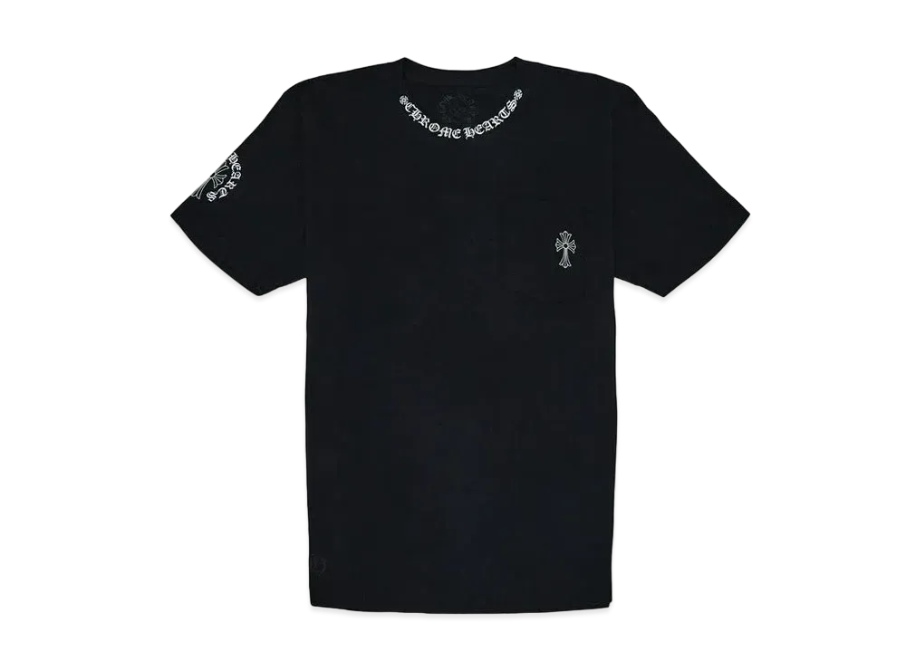 Chrome Hearts Neck Logo T-Shirt "Black"