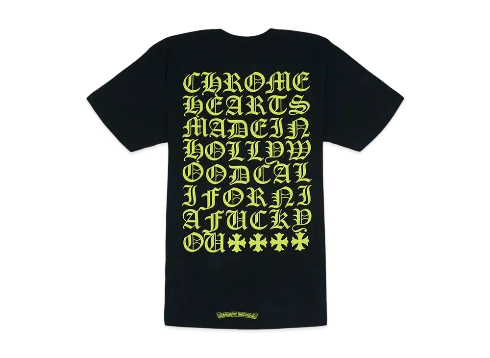 Chrome Hearts Made In Hollywood T-Shirt "Black"