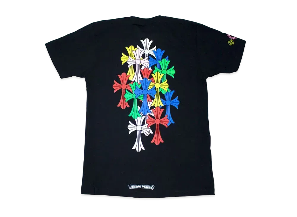 Chrome Hearts Multi Color Cross Cemetery T-Shirt "Black"