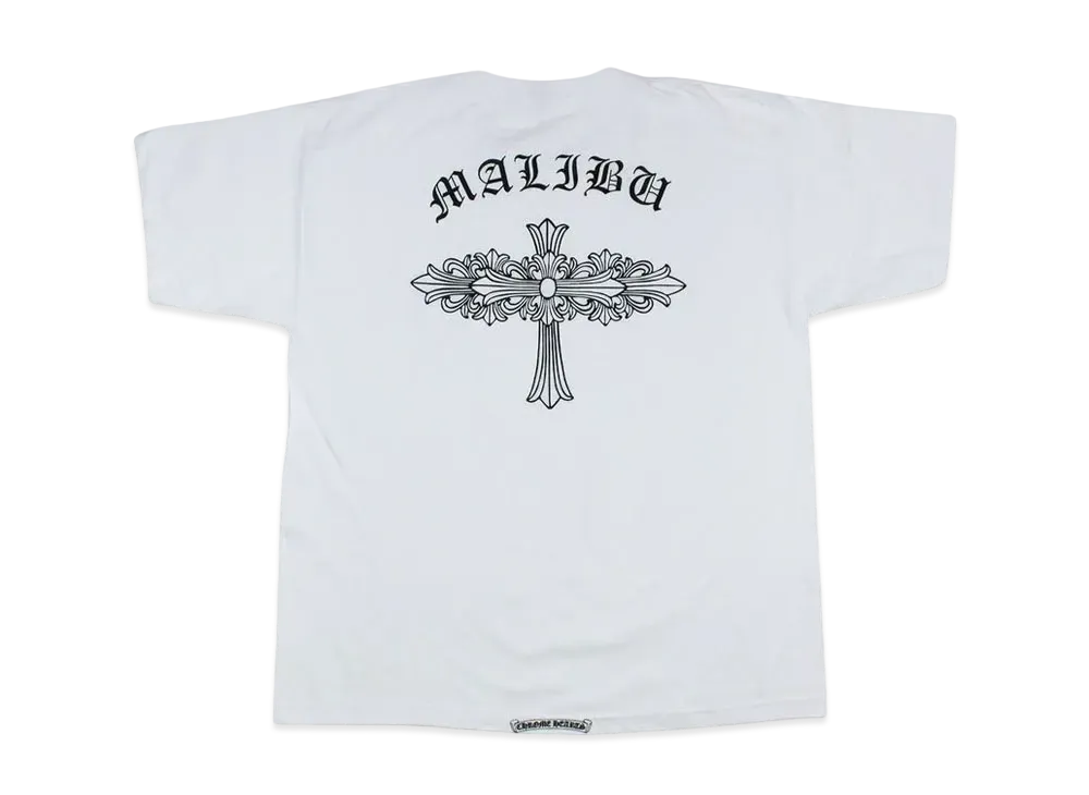Chrome Hearts Malibu Exclusive Classic Script T-Shirt "White"