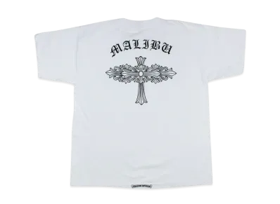 Chrome Hearts Malibu Exclusive Classic Script T-Shirt "White"