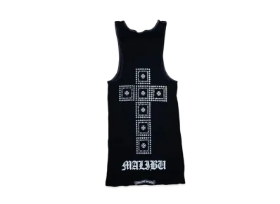Chrome Hearts Malibu Exclusive Cross Tank Top "Black"