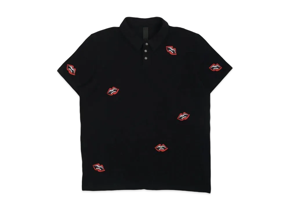 Chrome Hearts Matty Boy Chomper Polo Shirt "Black"