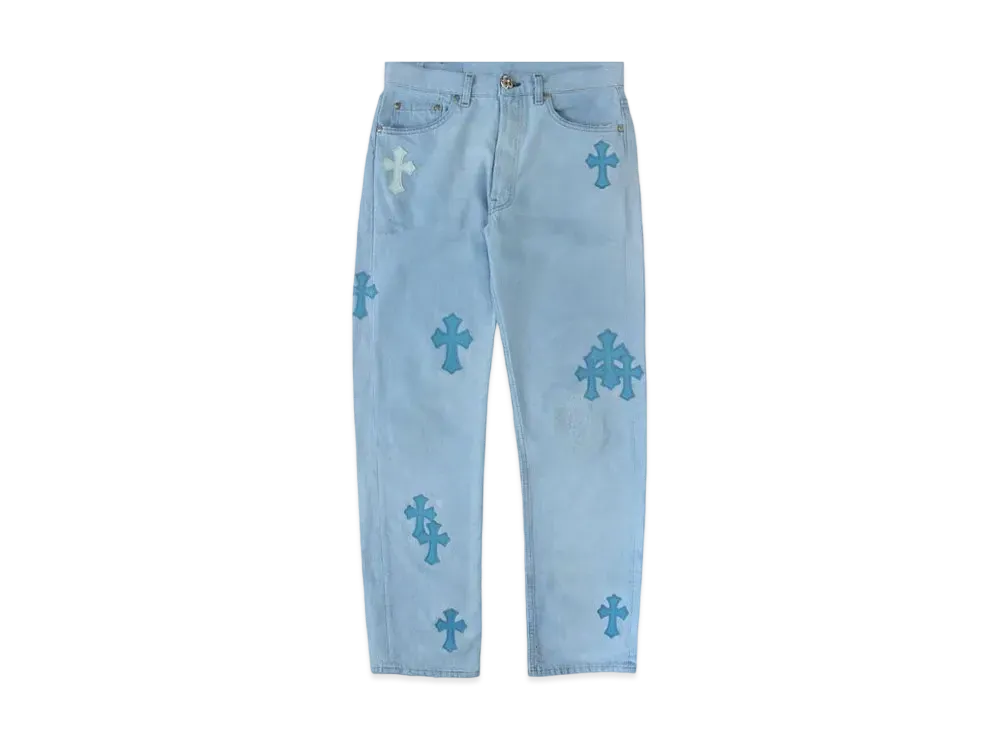 Chrome Hearts x Drake Certified Lover Boy Vintage LEVI'S Jeans "Washed Blue"