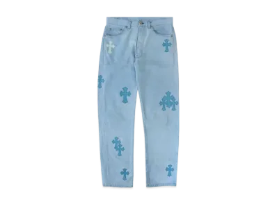Chrome Hearts x Drake Certified Lover Boy Vintage LEVI'S Jeans "Washed Blue"