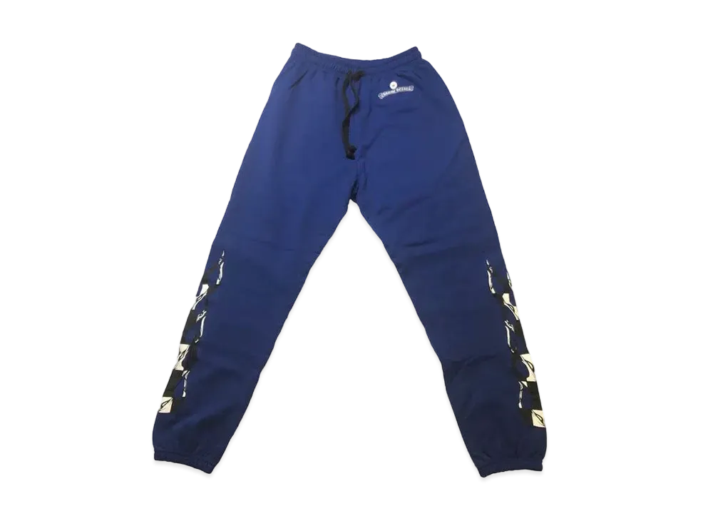 Chrome Hearts Matty Boy Flame Sweatpants "Blue"