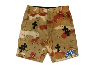 Chrome Hearts Matty Boy Sex Records Carpenter Shorts "Desert Camo"