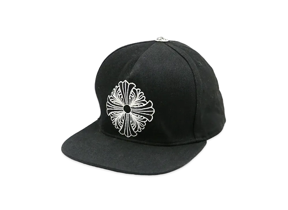 Chrome Hearts Baseball Denim Cap Hairy Cross "Black"