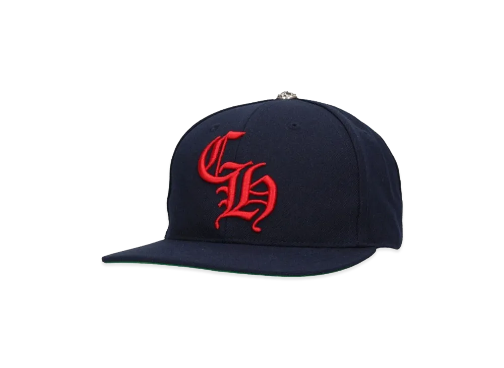 Chrome Hearts Baseball Cap 5 Panel CH "Navy/Red"