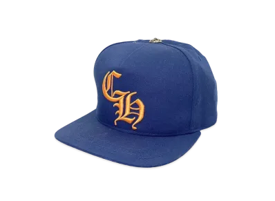 Chrome Hearts Baseball Cap 5 Panel CH "Blue/Orange"