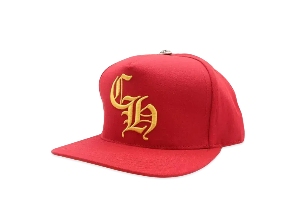 クロムハーツ ベースボールキャップ 5パネル CH "レッド/イエロー"