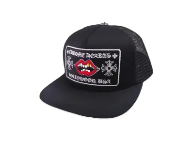 Chrome Hearts Tracker Cap Chomper "Black"