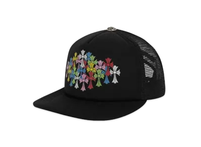 Chrome Hearts Trucker Cap Cemetery King Taco Cross "Black"