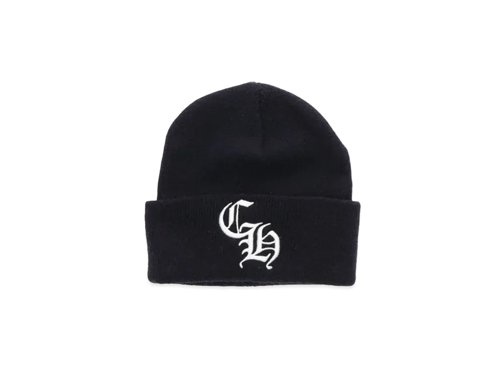Chrome Hearts Wool Watch Cap Acrylic CH Logo Embroidery