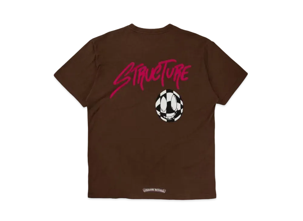 Chrome Hearts PPO Structure T-shrt Matty Boy Back Print "Brown"
