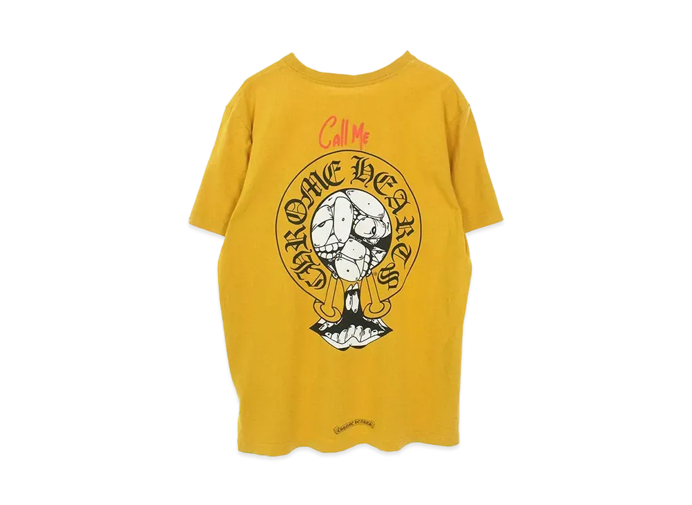Chrome Hearts PPO T-shrt Matty Boy Back Print "Mustard"