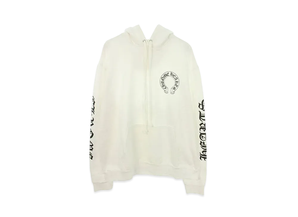 マッティボーイ チョンパーホースシュープリント プルオーバースウェットフーディー"ホワイト"