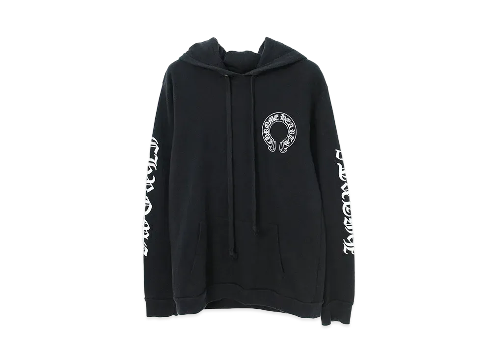 Chrome Hearts PPO HD Chomper PLVR Matty Boy Arche Logo Pullover Hoodie "Black"