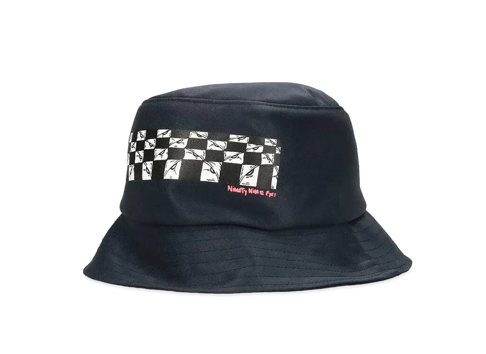 Chrome Hearts Matty Boy 99 Eyes Bucket Hat "Navy"