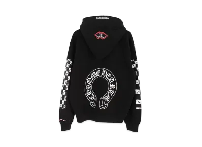 Chrome Hearts PPO FXXK U DBL Chomper HD PLVR Matty Boy Back Print pullover Hoodie "Black/White/Red"