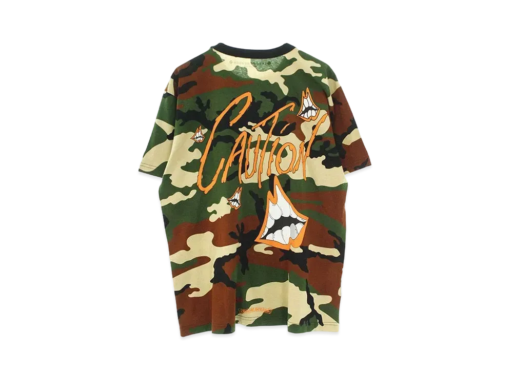 クロムハーツ PPO コーション Tシャツ マッティーボーイ プリント カモフラージュ "グリーン/ブラウン"