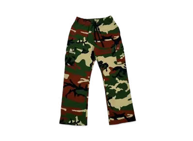 Chrome Hearts Matty Boy PPO Caution Sweat Cargo Long Pants "Camo"