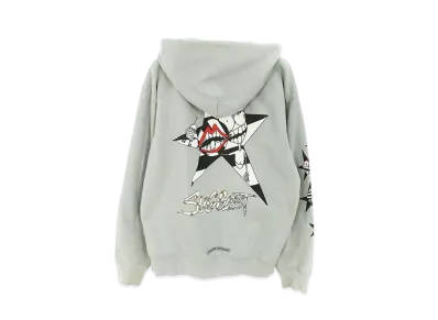 Chrome Hearts PPO Suggest Space HD PLVR Matty Boy Back Print Pullover Hoodie "Gray"