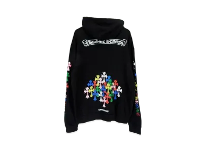 Chrome Hearts Multicolor Pullover Hoodie "Black"