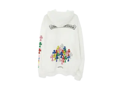 Chrome Hearts Multi Color Hoodie "White"
