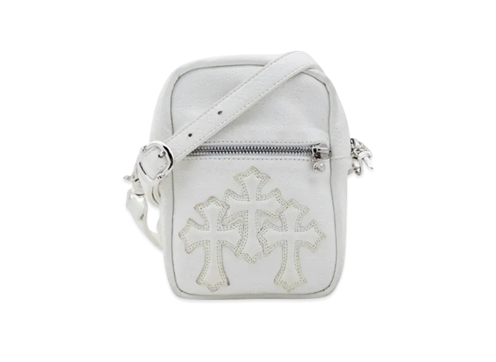 Chrome Hearts Triple Patched Taka Bag "White"