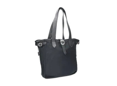 Chrome Hearts Side Zip Gunslinger Strap Nyron Tote Bag "Black"