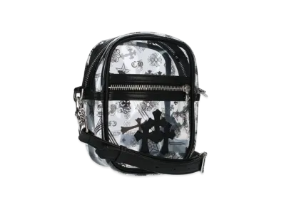 Chrome Hearts Taka Mini PVC Material Cross Patch Shoulder Bag "Black"