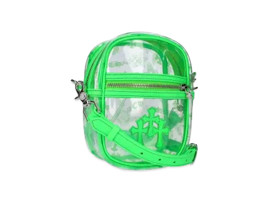 Chrome Hearts Taka Mini PVC Material Cross Patch Shoulder Bag "Green"