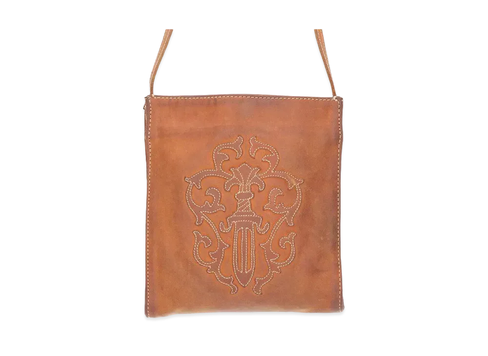 Chrome Hearts Square Pocket Dagger Shoulder Bag "Brown"