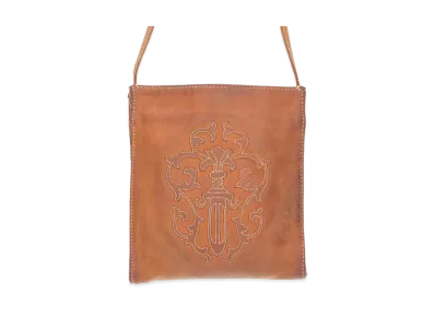 Chrome Hearts Square Pocket Dagger Shoulder Bag "Brown"