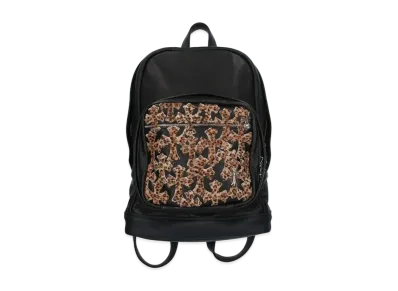 Chrome Hearts 7th Grade Harako Cross Patch Leather Backpack "Black/Brown"
