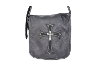 Chrome Hearts Mail Bag Large Cross Shoulder Bag "Black"