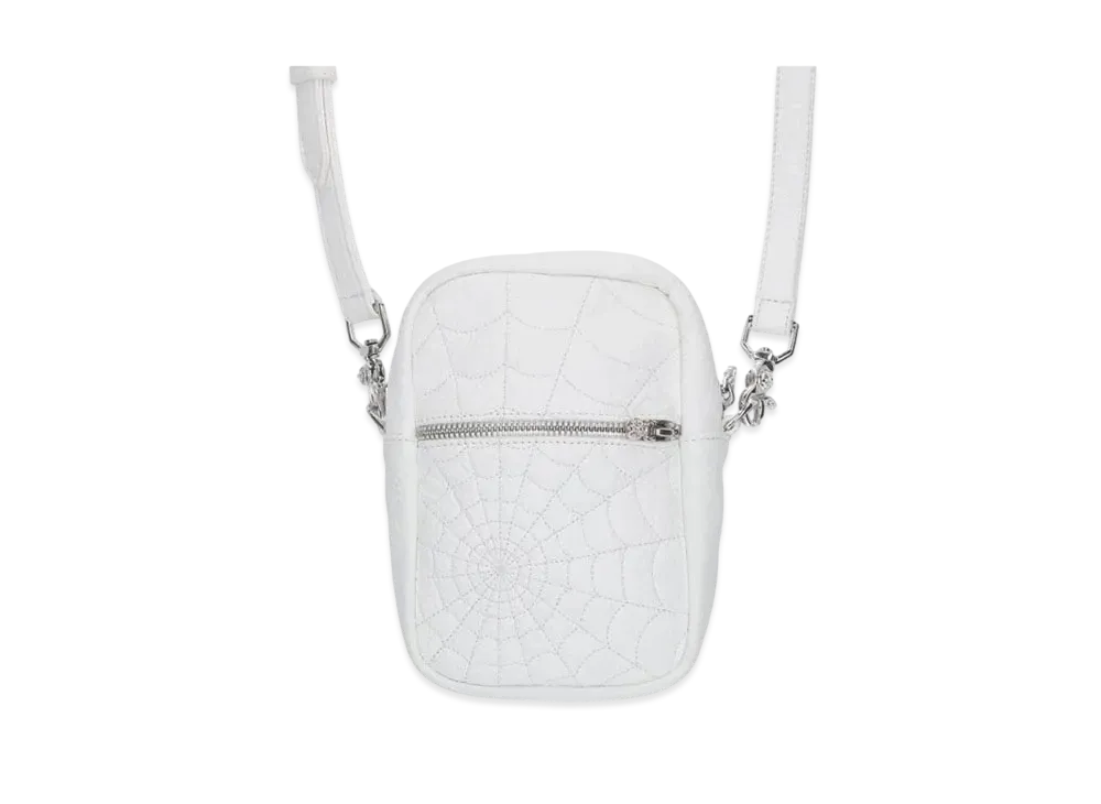 Chrome Hearts Taka Mini Miami Limited Spider Leather Shoulder Bag "White"