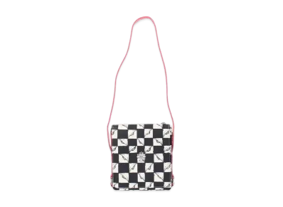 Chrome Hearts Matty Boy PPO 99 Eyes Enamel Slap Shoulder Bag "Black/White/Pink"