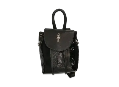 Chrome Hearts Iggy Mini ASRTD Multi Leather Switch Leather Backpack "Black"