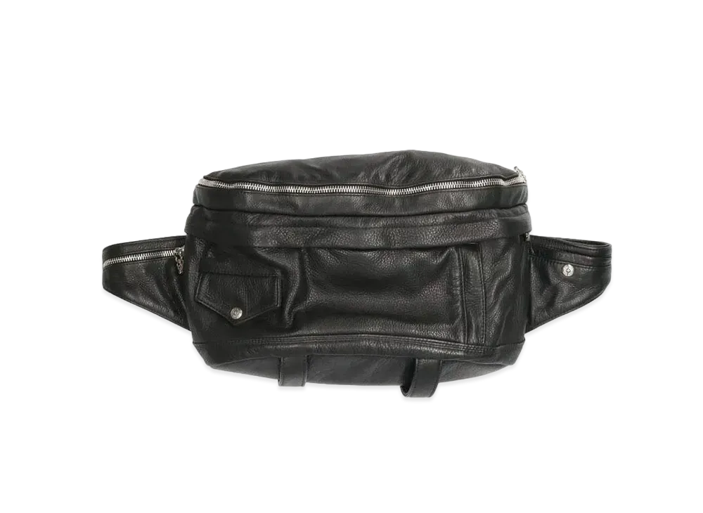 Chrome Hearts Flerknee Belt 2way Waist Bag Backpack "Black"
