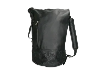 Chrome Hearts Deposition SML Cemetery Cross Patch Daggered Duffel Shoulder Bag "Black"