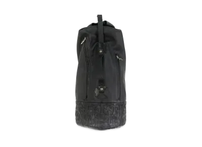 Chrome Hearts Eat You Whole Cemetery Cross Patch Dagger Duffel Shoulder Bag "Black"