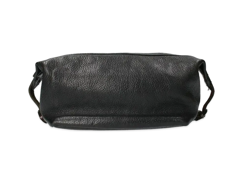 Chrome Hearts Shaving Leather Hand Bag "Black"