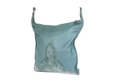 Chrome Hearts Pleasure Seeker Leather Shoulder Bag "Blue"