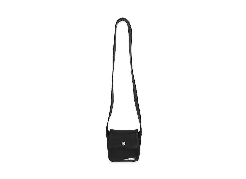 Chrome Hearts Cross Button Leather Shoulder Bag Hot Pot "Black"