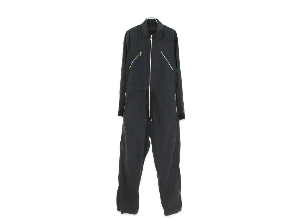 Chrome Hearts Dagger Zip Cotton Jump Suit "Black"
