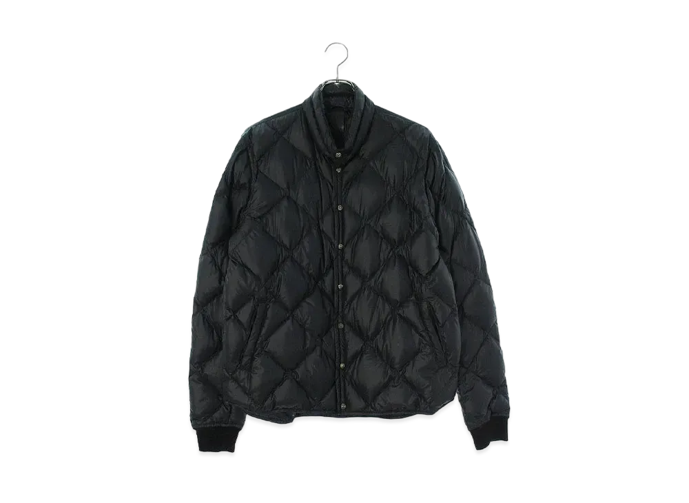 Chrome Hearts Quilting Nylon Down Jacket "Black"