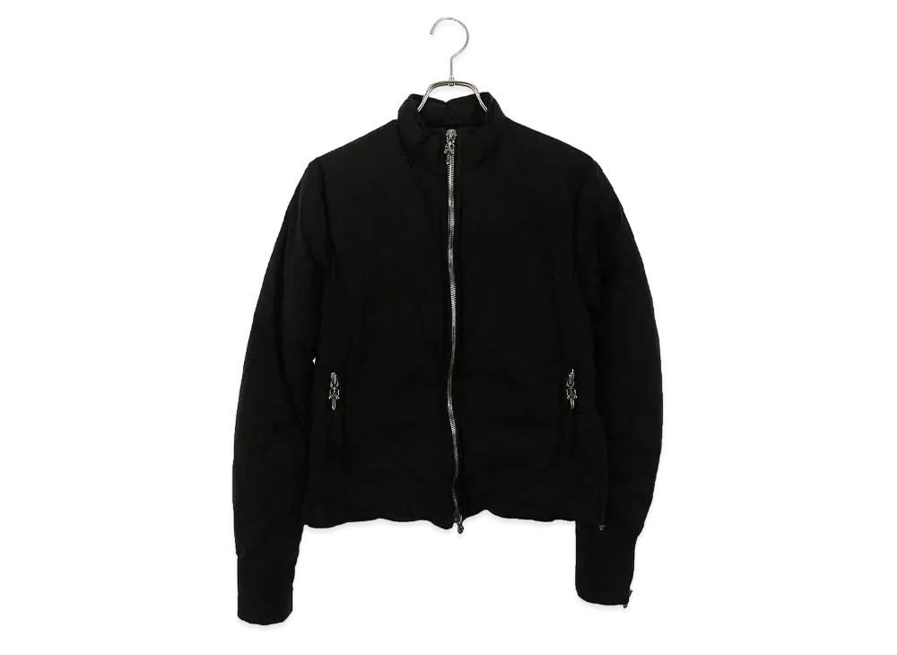 Chrome Hearts Perfect Single Zip Nylon Riders Blouson "Black"